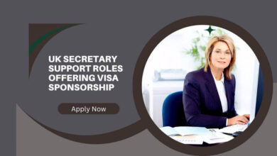 UK Secretary Support Roles Offering Visa Sponsorship