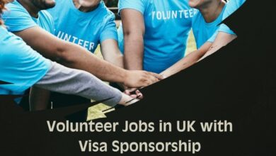 Volunteer Jobs in UK with Visa Sponsorship