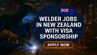 Welder Jobs in New Zealand with Visa Sponsorship