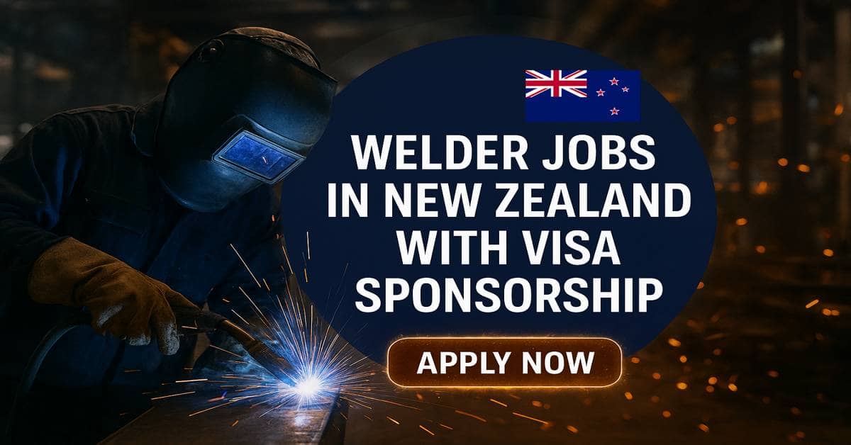 Welder Jobs in New Zealand with Visa Sponsorship