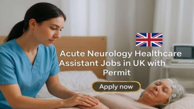 Acute Neurology Healthcare Assistant Jobs in UK with Permit