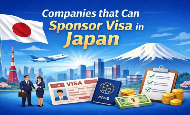 Companies that Can Sponsor Visa in Japan