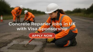 Concrete Repairer Jobs in UK with Visa Sponsorship