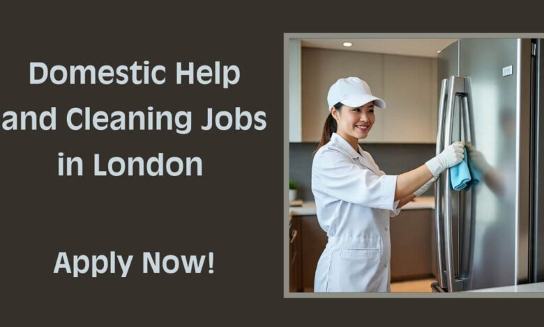 Domestic Help and Cleaning Jobs in London