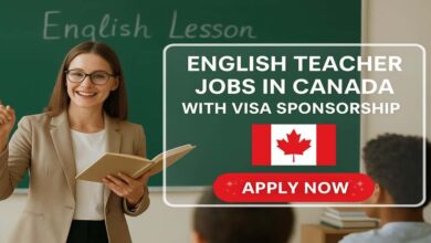 English Teacher Jobs in Canada with Visa Sponsorship