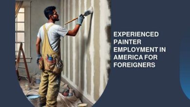 Experienced Painter Employment in America For Foreigners