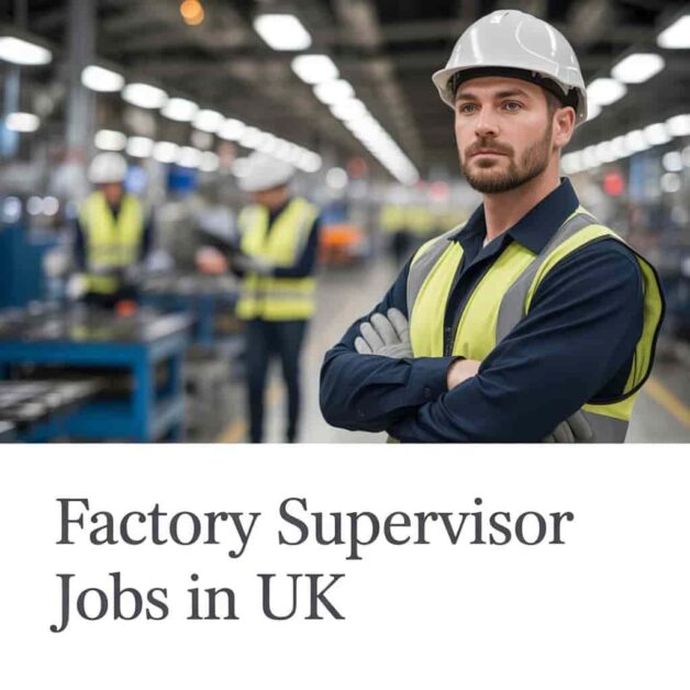 Factory Supervisor Jobs in UK