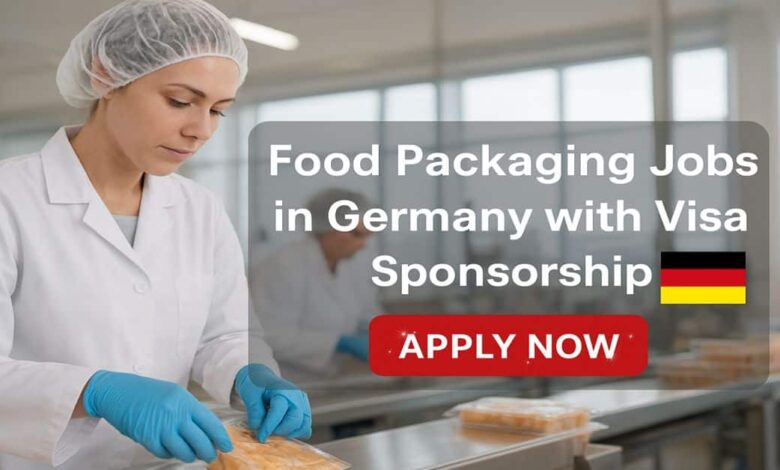 Food Packaging Jobs in Germany with Visa Sponsorship