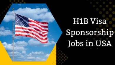 H1B Visa Sponsorship Jobs in USA