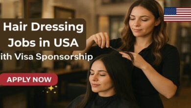 Hair Dressing Jobs in USA with Visa Sponsorship