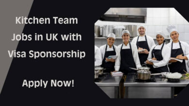 Kitchen Team Jobs in UK with Visa Sponsorship