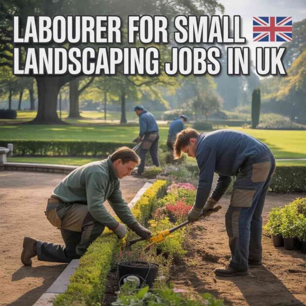 Labourer for Small Landscaping Jobs in UK