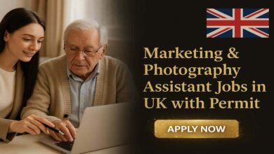Marketing & Photography Assistant Jobs in UK with Permit