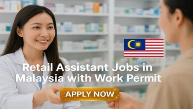 Retail Assistant Jobs in Malaysia with Work Permit