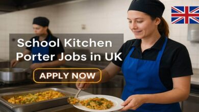 School Kitchen Porter Jobs in UK