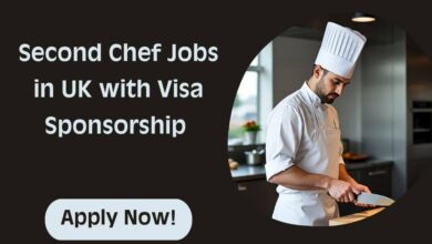 Second Chef Jobs in UK with Visa Sponsorship