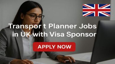 Transport Planner Jobs in UK with Visa Sponsor