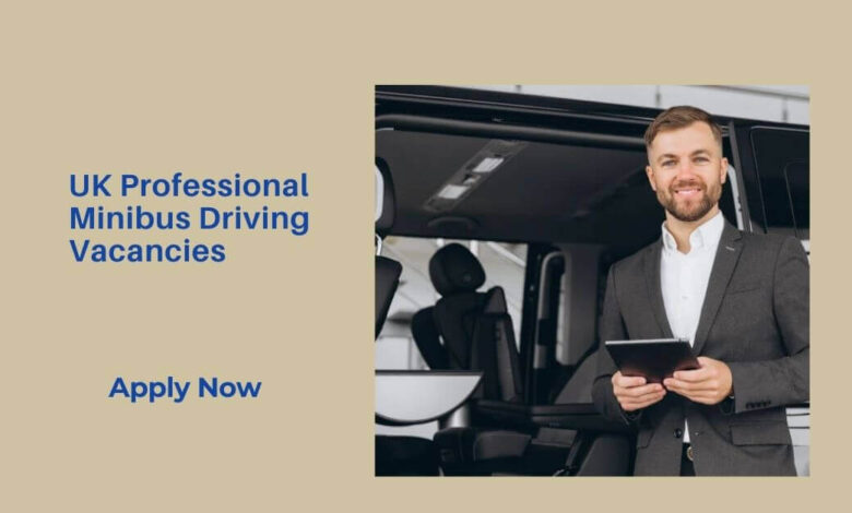 UK Professional Minibus Driving Vacancies