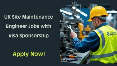 UK Site Maintenance Engineer Jobs with Visa Sponsorship