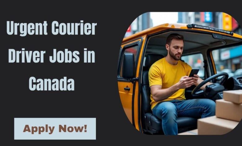 Urgent Courier Driver Jobs in Canada