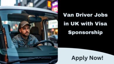 Van Driver Jobs in UK with Visa Sponsorship