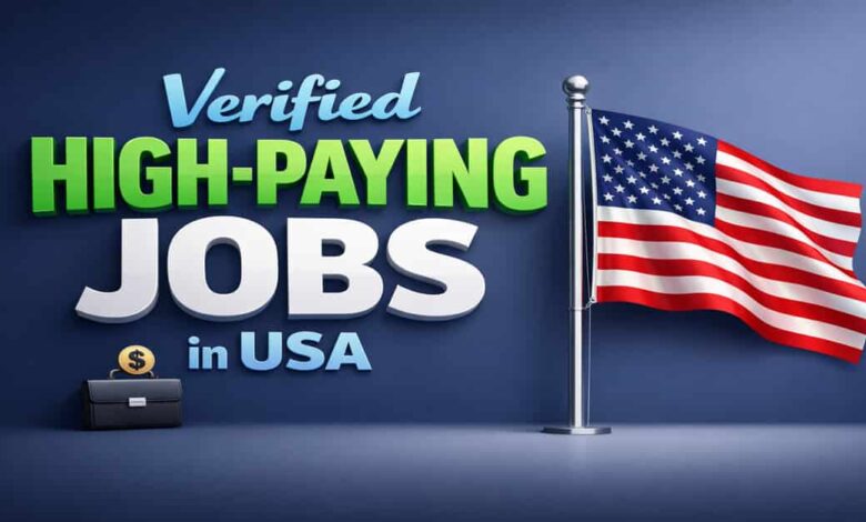 Verified High-Paying Jobs in USA