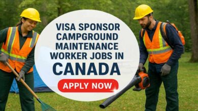 Visa Sponsor Campground Maintenance Worker Jobs in Canada