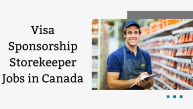 Visa Sponsorship Storekeeper Jobs in Canada