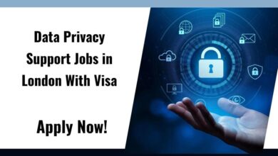 Data Privacy Support Jobs in London With Visa