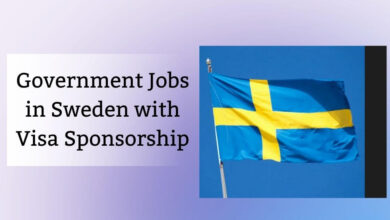 Government Jobs in Sweden with Visa Sponsorship