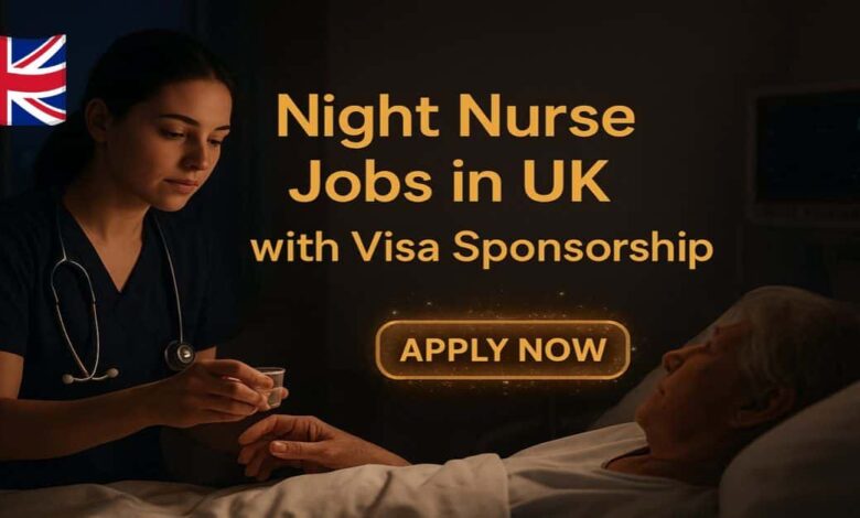 Night Nurse Jobs in UK with Visa Sponsorship