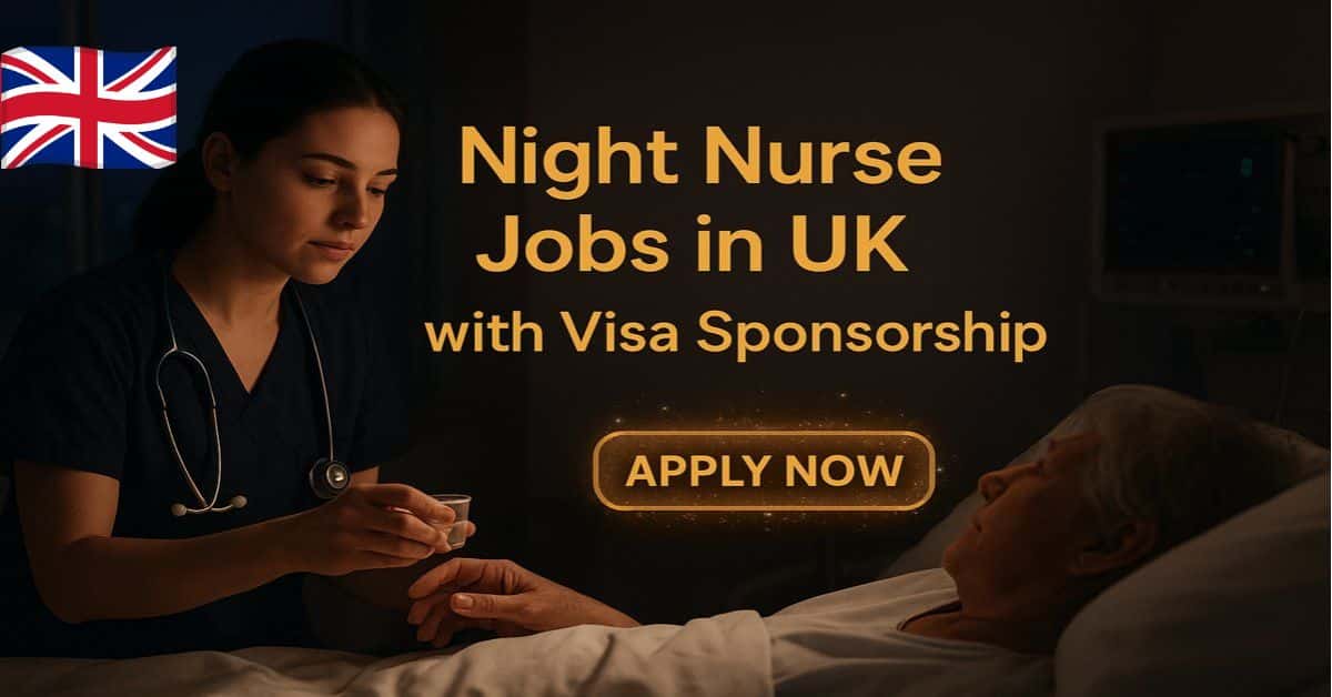 Night Nurse Jobs in UK with Visa Sponsorship