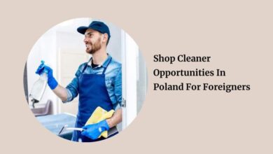 Shop Cleaner Opportunities In Poland For Foreigners