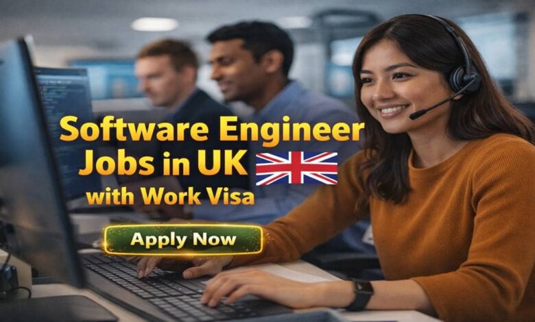 Software Engineer Jobs in UK with Work Visa
