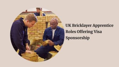 UK Bricklayer Apprentice Roles Offering Visa Sponsorship