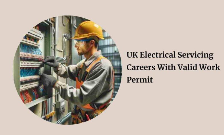 UK Electrical Servicing Careers With Valid Work Permit