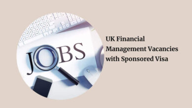 UK Financial Management Vacancies with Sponsored Visa