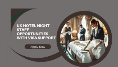UK Hotel Night Staff Opportunities With Visa Support