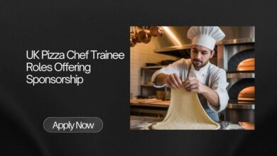 UK Pizza Chef Trainee Roles Offering Sponsorship
