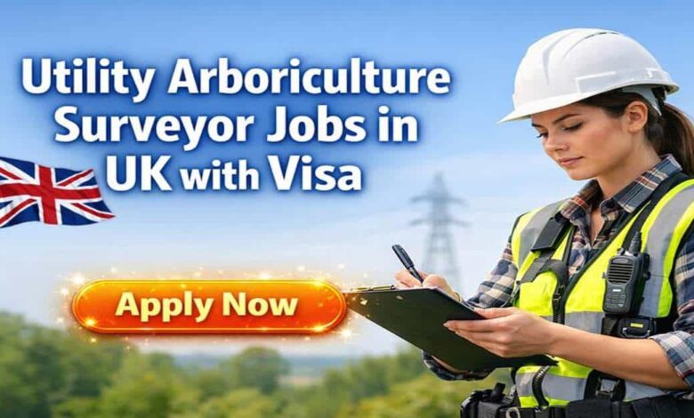 Utility Arboriculture Surveyor Jobs in UK with Visa