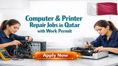 Computer & Printer Repair Jobs in Qatar with Work Permit