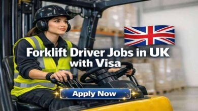 Forklift Driver Jobs in UK with Visa
