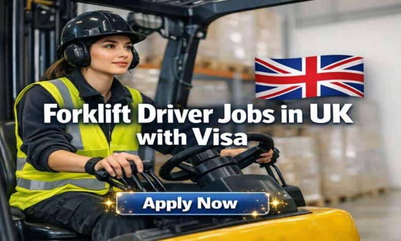 Forklift Driver Jobs in UK with Visa