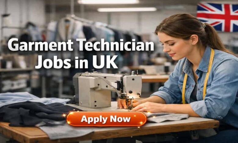Garment Technician Jobs in UK