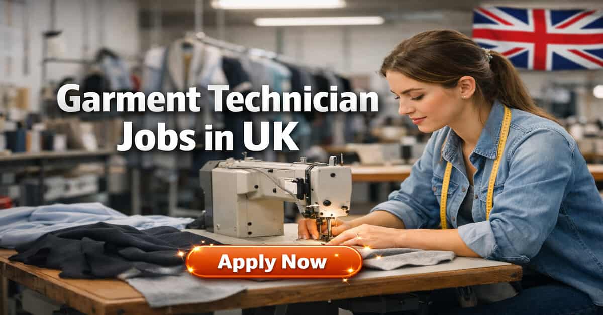 Garment Technician Jobs in UK