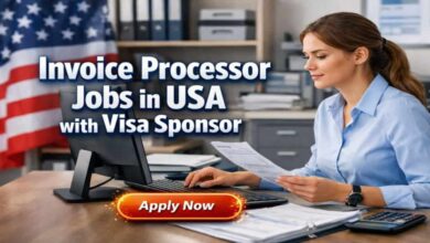 Invoice Processor Jobs in USA with Visa Sponsor