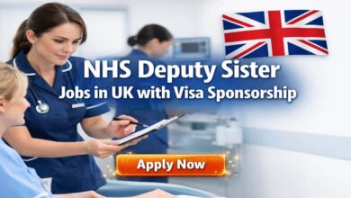 NHS Deputy Sister Jobs in UK with Visa Sponsorship
