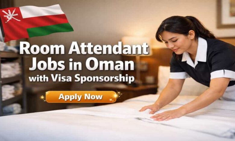 Room Attendant Jobs in Oman with Visa Sponsorship