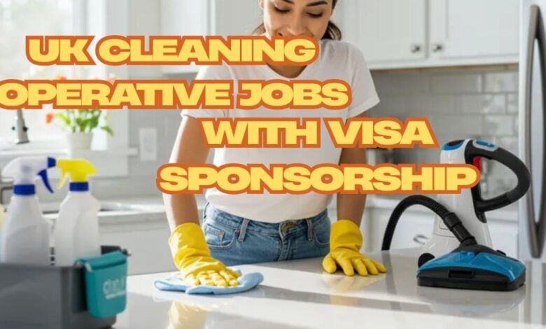 UK Cleaning Operative Jobs with Visa Sponsorship