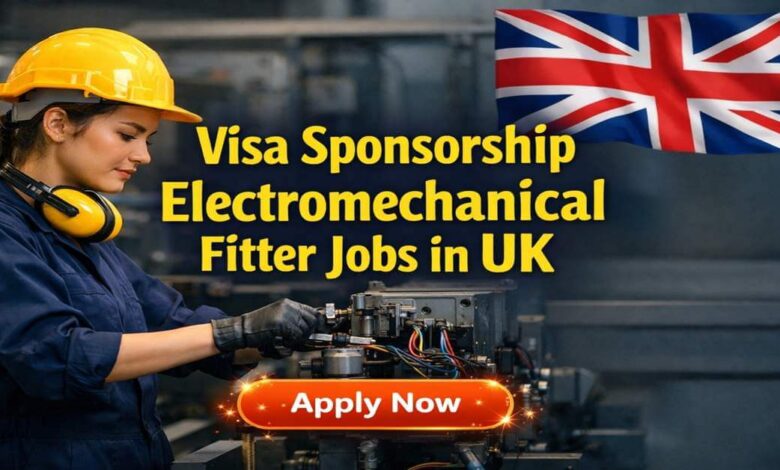 Visa Sponsorship Electromechanical Fitter Jobs in UK